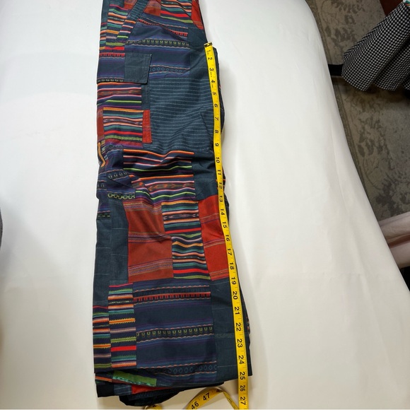 Burton Snowboard Boys DryRide Exile Cargo Pants Insulated MEDIUM 10/12 Mulitcol - Picture 10 of 13